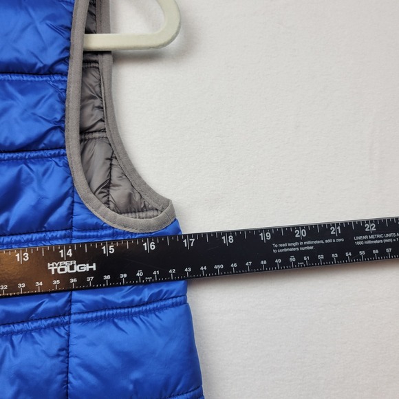 Eddie Bauer Bright Blue Kids Puffer Athletic Hiking Vest Spring XL - Picture 3 of 12